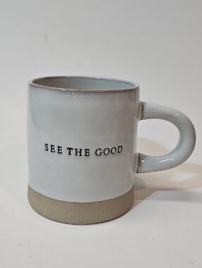 Target Hearth & Hand w/ Magnolia Stoneware Farmhouse SEE THE GOOD Coffee Mug